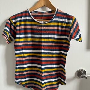 Madewell Colorful Striped Tee